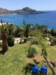 view of garden from balcony Elgini Studios